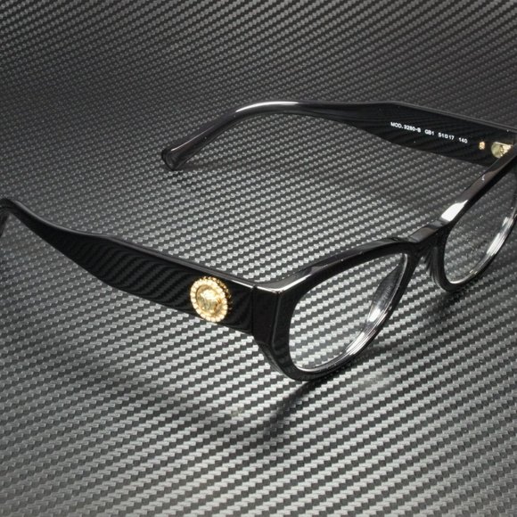 Versace Women's Gold 53mm Eyeglasses! NEW!